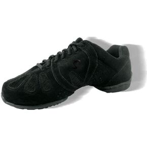 Women's Dance Studio Exercise Sneakers Suede Leather Mesh Dynamo
