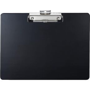 Officemate Recycled Landscape Plastic Clipboard, Black (83050)