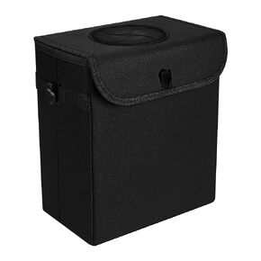Car Trash Can with Lid, Leak-Proof Car Organizer and Storage, Waterproof Car Garbage Can, Multipurpose Trash Bin for Car