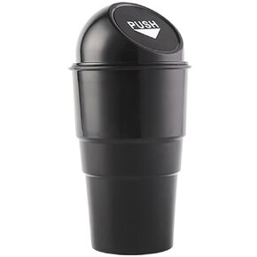 YIKANGHENG 1 Pack Automotive Central Trash Can, Conveniently Dispose of Car Waste and Keep The Interior of The Car Clean (Red)