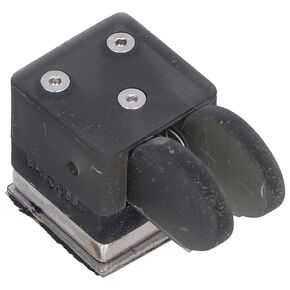 Double Paddle CW Morse Code Key,Key Magnetic Radio Key for Shortwave Radio Morse Code QU-2020 Black
