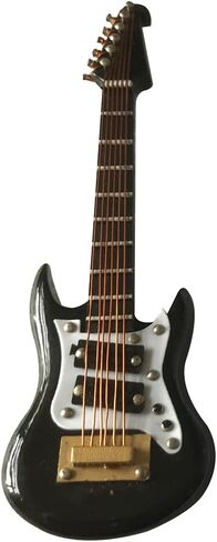 9 سنتيمتر أسود صغير باس الغيتار الديكور ديكور الغيتار دمية الغيتار (GE23B-9) in Kuwait