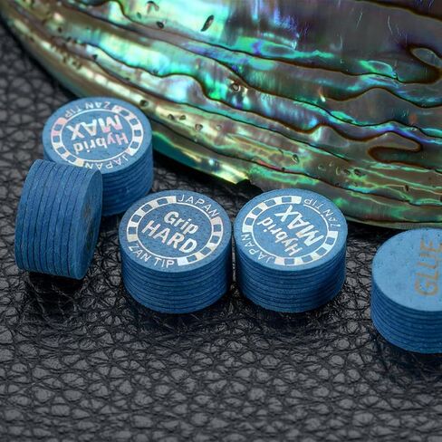 ZANTIP Pool Cue Tips for Pool Stick 9 Layers Billiard Cue Tips 14mm Pool Stick Tips 1 Piece S/M/H in Saudi Arabia