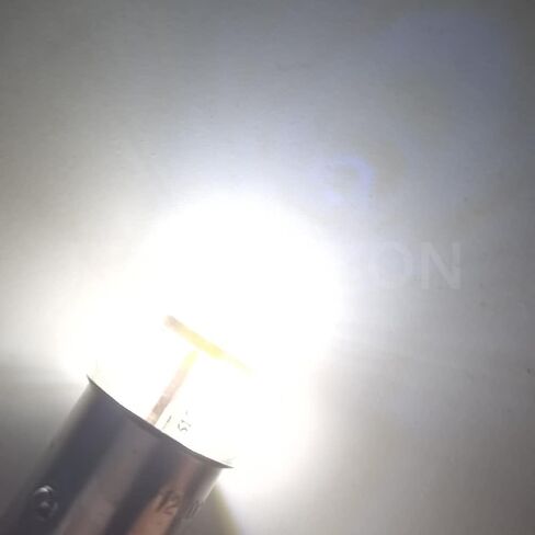 Ruiandsion 2 قطعة 1156 LED لمبة 6 فولت BA15S P21W 7506 أبيض دافئ 3014 12SMD LED شرائح LED احتياطية عكس بدوره إشارة أضواء خلفية in Saudi Arabia