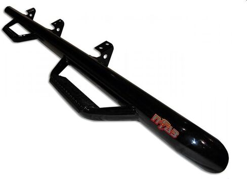 خطوات N-Fab Nerf لهامر | من العجلة إلى العجلة، فولاذ شديد التحمل، أسود مزخرف | H0166-TX | يناسب 2000-2006 هامر H1 SUV 4 أبواب، غاز SRW in Saudi Arabia