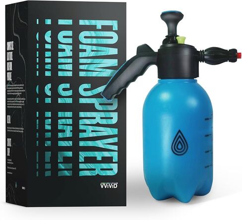 VViViD Foam Sprayer Gun 60oz/2L – Hand Pressurized, Cleaning for Cars and Other Surfaces in Saudi Arabia