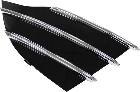 XtremeAmazing 2Pcs Gloss Black Front Driver and Passenger Side Bumper Lower Grille Insert Cover for Escape 2013-2016 in Saudi Arabia