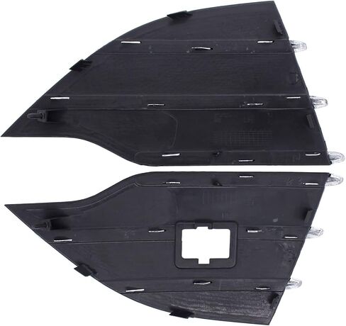 XtremeAmazing 2Pcs Gloss Black Front Driver and Passenger Side Bumper Lower Grille Insert Cover for Escape 2013-2016 in Saudi Arabia