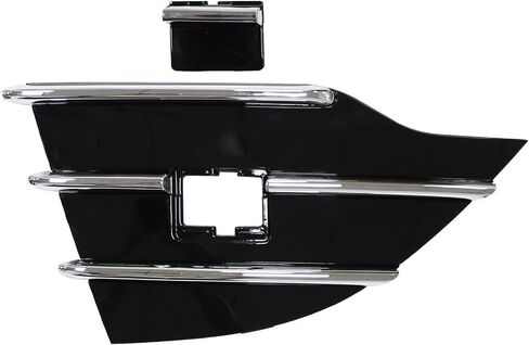 XtremeAmazing 2Pcs Gloss Black Front Driver and Passenger Side Bumper Lower Grille Insert Cover for Escape 2013-2016 in Saudi Arabia