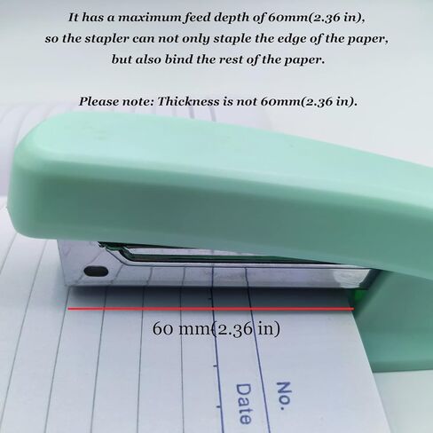 دباسة سطح المكتب باللون الأخضر، بسعة 20 ورقة، تناسب دبابيس 24/6 و26/6، غير قابلة للانزلاق، جهد أقل، دباسة مكتبية معدنية متينة محمولة للوازم المكتب المنزلي، والفصول الدراسية، ودباسة المكتب in Kuwait