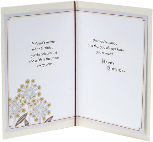 Hallmark Birthday Card for Son (Flowers) in Kuwait