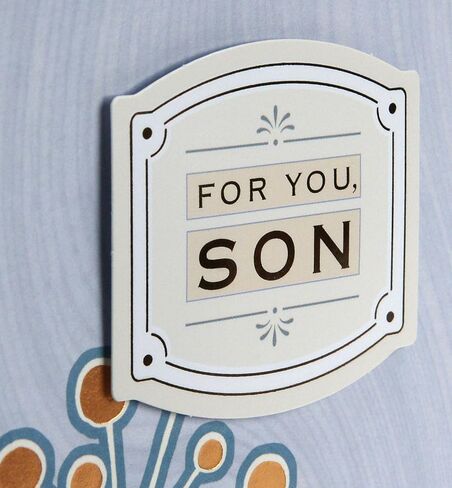 Hallmark Birthday Card for Son (Flowers) in Kuwait