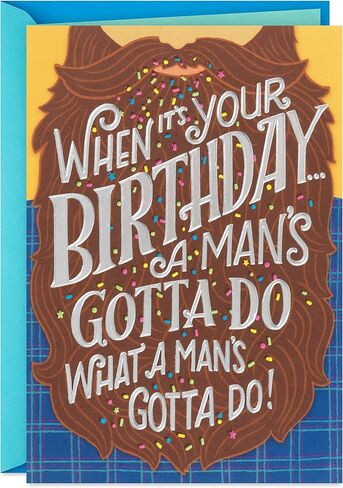 Hallmark Birthday Card for Men (Classic Car) in Saudi Arabia