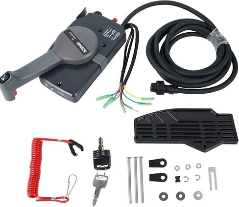 Amarine-made 703-48207 صندوق التحكم عن بعد للتركيب الجانبي لياماها 10 دبابيس، اليد اليمنى in Kuwait