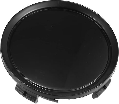 X AUTOHAUX 4pcs Universal 74mm Dia 4 Clips Wheel Tyre Center Hub Caps Cover Black for Auto Vehicle in Saudi Arabia