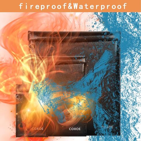 حقيبة فاراداي لأجهزة الكمبيوتر المحمولة والأجهزة اللوحية ومفاتيح السيارة، حقيبة RFID مانع إشارة مفتاح السيارة، مقاومة للحريق ومقاومة للماء (3 عبوات) in Kuwait