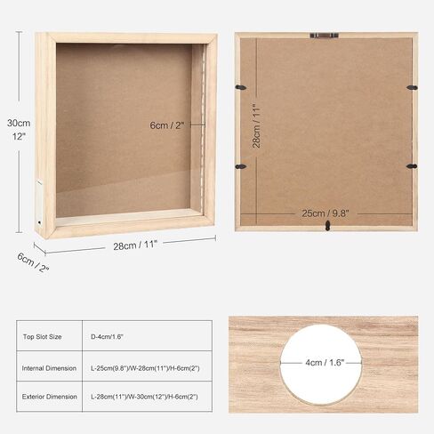 LED Shadow Box Frame Wine Cork Holder Display Case with Lights Memory Box for Keepsakes Memorabilia Awards Bouquet Photos in Saudi Arabia