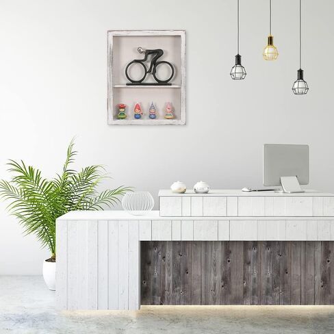 صندوق ظلال مقاس 14 × 17 مع أرفف، وصناديق ظل كبيرة جدًا تعرض حافظات مع رف متحرك لتذكار العملة المعدنية على الشاطئ وصور الزهور وحفلات الزفاف والطفل العسكري (أبيض متعثر) in Kuwait