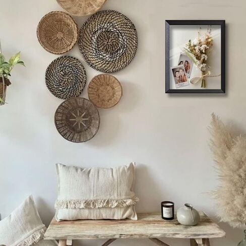 إطار صندوق ظلال من خشب البلوط مقاس 8 × 10 مصنوع من الخشب الصديق للبيئة | صناعة يدوية | زجاج عالي الدقة للجدار والطاولة in Saudi Arabia