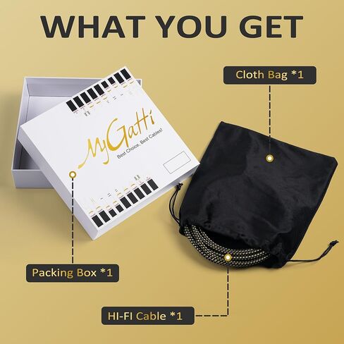 كابل صوت Hi-Fi 3.5 مم بطول 25 قدمًا، سلك Aux ستيريو بزاوية قائمة 90 درجة، نحاس مطلي بالفضة، درع متعدد، مقبس مساعد مجدول من النايلون 1/8 بوصة 3.5 مم لصوت HiFi الحقيقي، عشاق الصوت in Kuwait