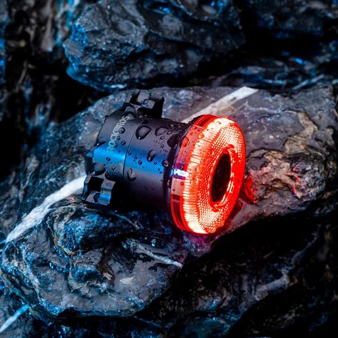 ROCKBROS Smart Bike Tail Light Break Sensing Bike Light Rechargeable Waterproof Auto On/Off Ultra Bright LED in Saudi Arabia