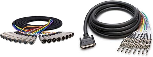 Hosa XLR-802 Balanced Snake, XLR3F to XLR3M, 2 m in Saudi Arabia