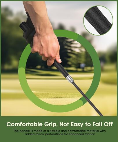 Retractable Golf Swing Trainer Stick Pro Swing Training Aid Extend 17-26 Inches Practice Golf Accessories for Men and Women Unique Golf Gifts in Saudi Arabia