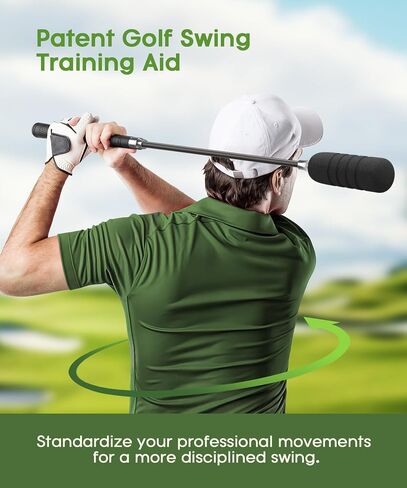 Retractable Golf Swing Trainer Stick Pro Swing Training Aid Extend 17-26 Inches Practice Golf Accessories for Men and Women Unique Golf Gifts in Saudi Arabia