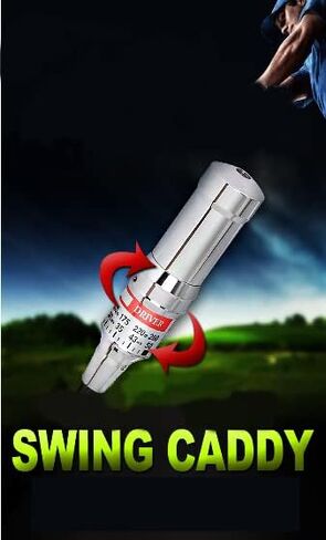 Swing Caddy: Golf Swing Trainer Patented for Distance, Rhythm, Tempo, Accuracy & Warmup in Saudi Arabia