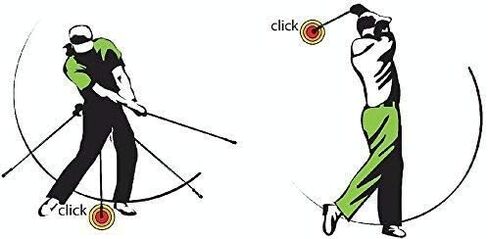 Swing Caddy: Golf Swing Trainer Patented for Distance, Rhythm, Tempo, Accuracy & Warmup in Saudi Arabia