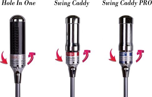 Swing Caddy: Golf Swing Trainer Patented for Distance, Rhythm, Tempo, Accuracy & Warmup in Saudi Arabia