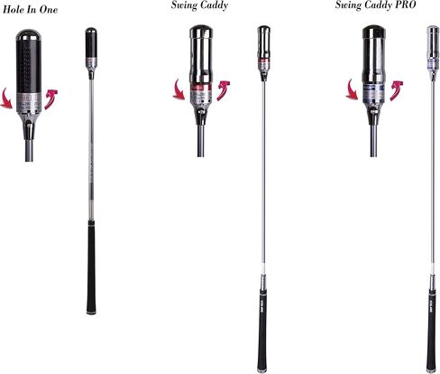 Swing Caddy: Golf Swing Trainer Patented for Distance, Rhythm, Tempo, Accuracy & Warmup in Saudi Arabia