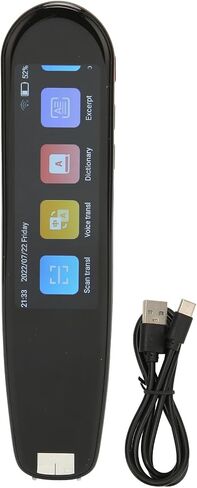Scan Reader Pen Reading Pen for Kids Pen Scanner,Translation Pen 111 Language 2.99in Touch Screen Voice Recorder Scanner Translator with Dictionary for Picture Text in Saudi Arabia