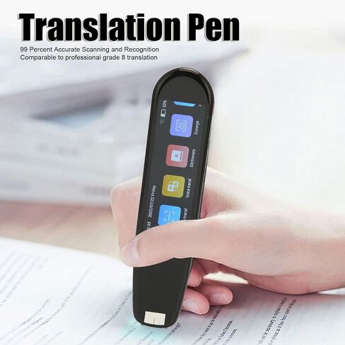 Scan Reader Pen Reading Pen for Kids Pen Scanner,Translation Pen 111 Language 2.99in Touch Screen Voice Recorder Scanner Translator with Dictionary for Picture Text in Saudi Arabia