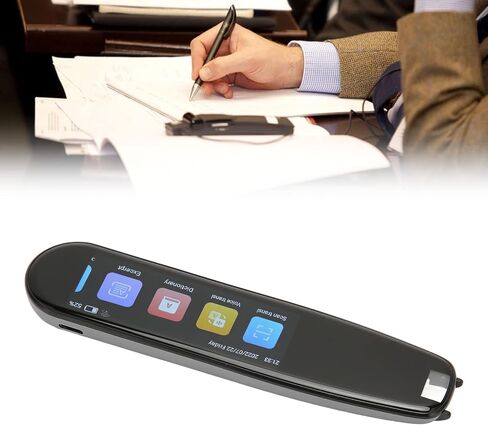 Scan Reader Pen Reading Pen for Kids Pen Scanner,Translation Pen 111 Language 2.99in Touch Screen Voice Recorder Scanner Translator with Dictionary for Picture Text in Saudi Arabia