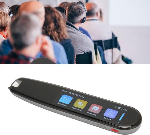 Scan Reader Pen Reading Pen for Kids Pen Scanner,Translation Pen 111 Language 2.99in Touch Screen Voice Recorder Scanner Translator with Dictionary for Picture Text in Saudi Arabia