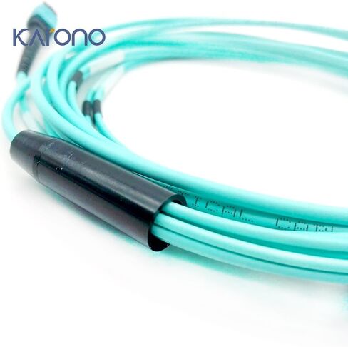 3M(10ft) MTP/MPO (APC) to 12 x LC Multimode Breakout Fiber Optic Cable, QSFP to 6 OM3 Duplex LC, QSFP+ 40/100Gbe, QSFP+ 40GBASE-PLR 4, 12 Strands in Kuwait