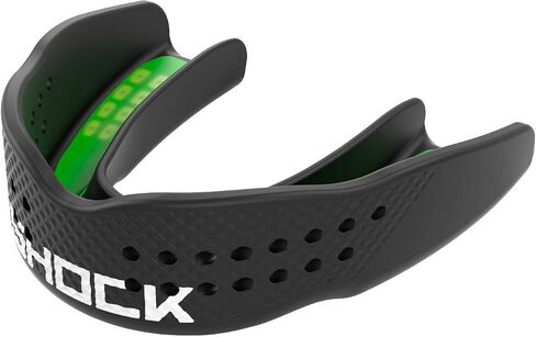 Shock Doctor Trash Talker Basketball Mouthguard. Low Profile Mouth Guard for Basketball. Easy Talking, Breathing (Youth, Black) in Saudi Arabia