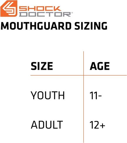 Shock Doctor Trash Talker Basketball Mouthguard. Low Profile Mouth Guard for Basketball. Easy Talking, Breathing (Youth, Black) in Saudi Arabia