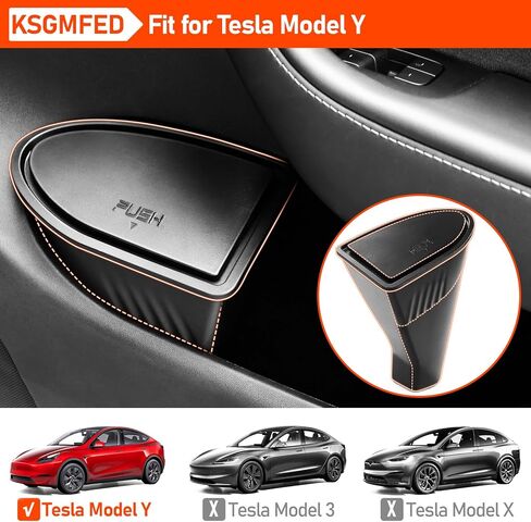 يمكن للقمامة أن تناسب طراز Tesla Y، صندوق تخزين المقعد الخلفي المنظم لوحدة التحكم المركزية الخلفية لملحقات Tesla Model Y، ملحقات سلة المهملات بنمط مخطط ثلاثي الأبعاد in Kuwait