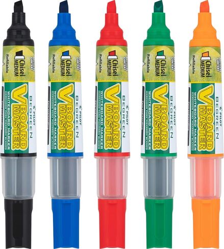 PILOT V Board Master Refillable Dry-Erase Markers, Bullet Tip, Blue Ink, 12 Count in Saudi Arabia