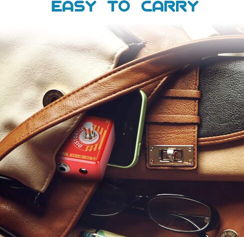 دواسة تأثير اهتزاز الجيتار الكهربائي مع تجاوز حقيقي (أحمر) in Kuwait