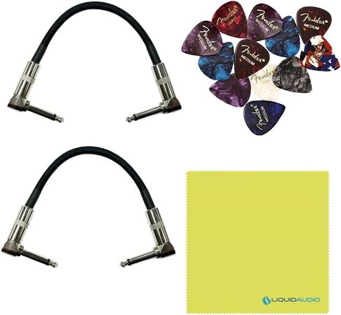 Tech 21 SansAmp VT Bass DI Pedal Bundle w/ 2x Strukture Patch Cables, 12x Guitar Picks & Liquid Audio Polishing Cloth CS-VTB-DI in Saudi Arabia