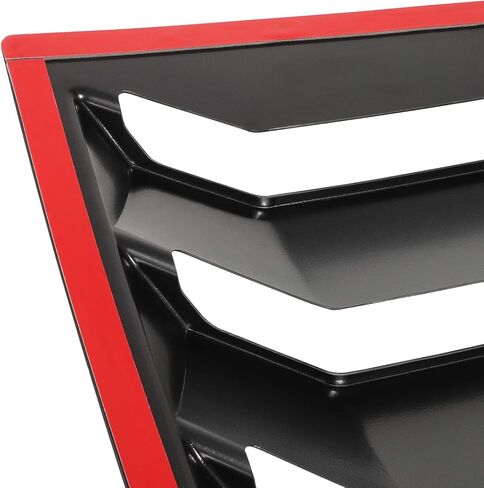 فتحات النوافذ الجانبية الخلفية متوافقة مع دودج تشالنجر 2008-2022 في GT Lambo Style Back Louver Sun Shade Cover مخصص يناسب جميع الأحوال الجوية ABS (أسود غير لامع) in Kuwait