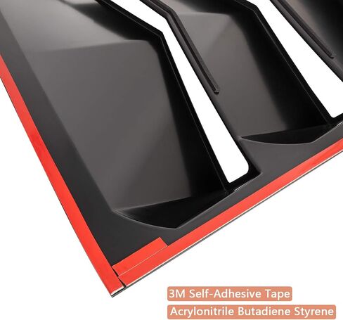 Yoursme Rear and Side Window Louvers Windshield Sunshade Cover Fits for 2005-2013 All Chevrolet Corvette C6 Coupe, Z06, Grand Sport and ZR1 ABS Matte Black in Saudi Arabia