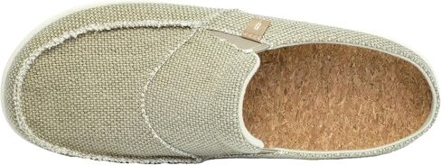 REVITALIGN Men's Siesta Canvas Mule, Grey, 11.5 in Kuwait