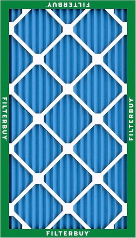 Filterbuy 18x24x1 Air Filter MERV 13 Optimal Defense (4-Pack), Pleated HVAC AC Furnace Air Filters Replacement (Actual Size: 17.38 x 23.38 x 0.75 Inches) in Kuwait