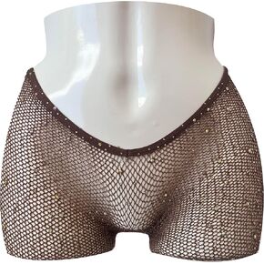 V-Cut Fishnet Stockings | Little Color LC2022 One Size in Saudi Arabia
