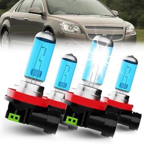 Compatible for Toyota Camry (2002 2003 2004 2005 2006) Lights Headlight Bulbs, 9005/HB3/H10 high beams + 9006/HB4 Low Beam + 9006 Fog Lights, Pack of 6