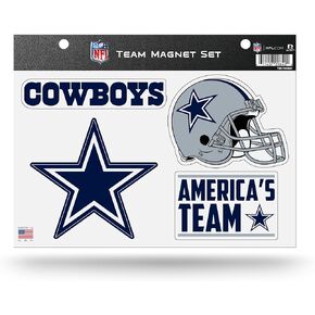 Rico Industries NFL New York Jets Alternate Team Magnet Set 8.5" x 11" - Home Décor - Regrigerator, Office, Kitchen